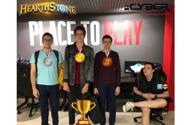 Отчет с турнира по Hearthstone в клубе CyberX Чертаново